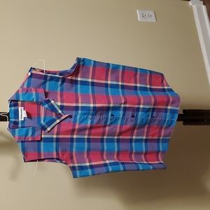 Sleeveless Blouse  Sz 10  Brand Alfred Dunner.  BOLD Multi Colored.